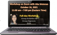 Zoom Workshop with Alba Weinman 10-16-21