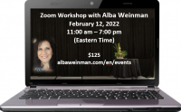 Zoom Workshop with Alba Weinman 2-12-22